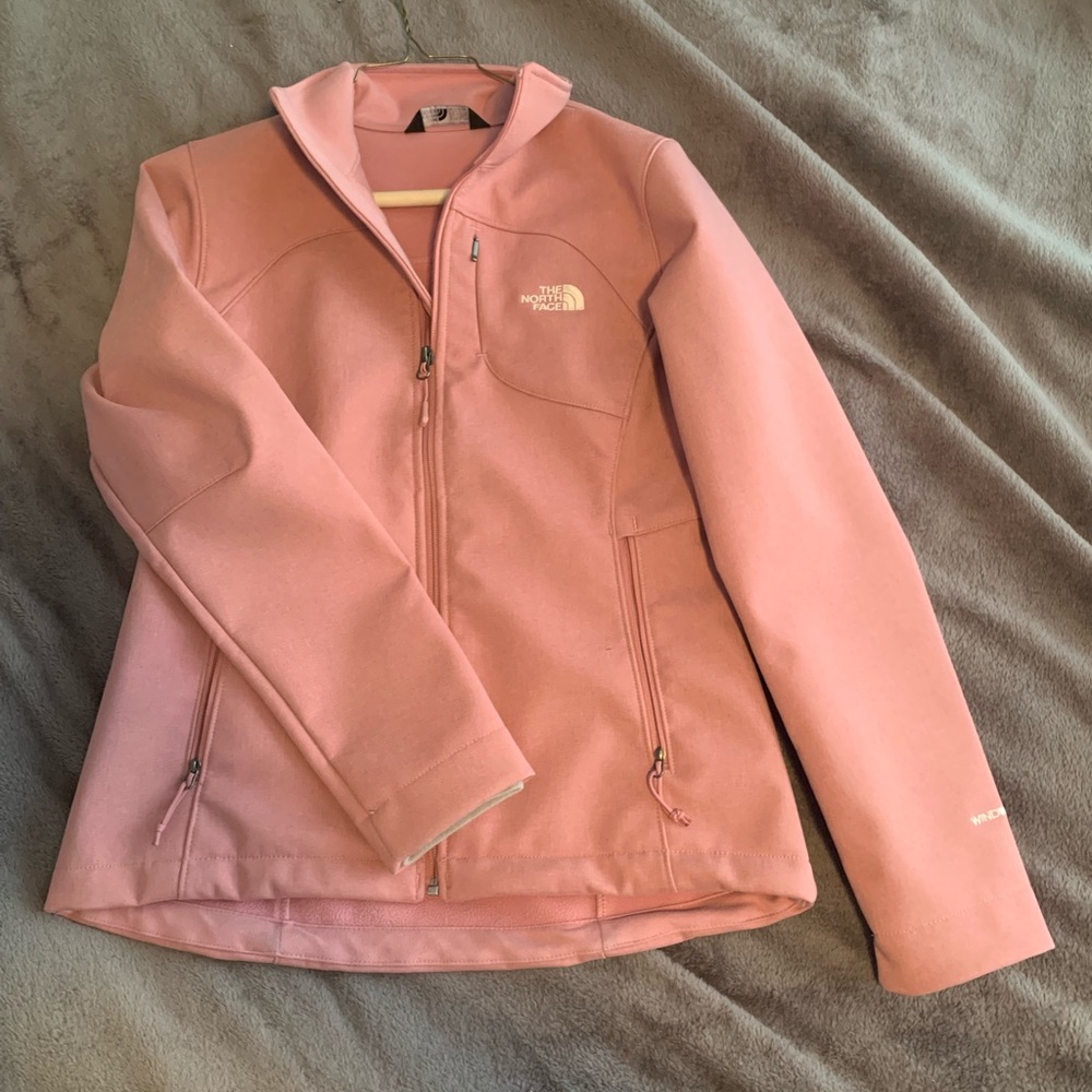 Pink north face